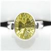 Image 1 : TN2-133 SILVER LEMON QUARTZ(6.3CT) RING SZ 7