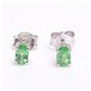 Image 2 : TN2-210 SILVER TSABORITE(0.41CT) EARRINGS