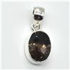 Image 1 : TN2-190 SILVER SMOKEY QUARTZ(6CT) PENDANT
