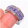 Image 3 : TN2-172 SILVER TANZANITE(1.8CT) RING SZ 7.5