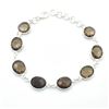Image 1 : TN2-145 SILVER SMOKEY(18.6CT) BRACELET