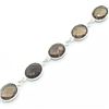 Image 2 : TN2-145 SILVER SMOKEY(18.6CT) BRACELET