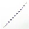 Image 3 : TN2-144 SILVER AMETHYST(1.25CT) BRACELET