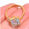 Image 3 : TN2-103 SILVER BLUE TOPAZ(2.3CT) RING SZ 6