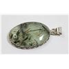 Image 1 : #109-NATURAL PREHNITE  PENDANT