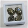 Image 1 : #148-NATURAL FIRE LABRADORITE  GEMSTONE 38.65CT