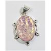 Image 1 : #184-AUSTRALIAN TRIPLE OPAL PENDANT