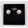 Image 1 : #176-FRESH WATER PEARLSTUD  EARRINGS