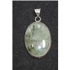 Image 1 : #108-NATURAL PREHNITE  PENDANT