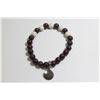 Image 1 : #293-NATURAL BLOODSTONE & TOURQUOISE BRACELET