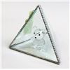 Image 1 : CRYSTAL BEAR IN HEAVEY BEVELED GLASS