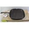 Image 1 : NEW 9" X 9" SQUARE CAST IRON GRIDDLE