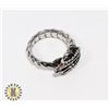 Image 2 : NEW "SNAKE EATING ITS TAIL" RING SIZE 8.5