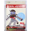 Image 1 : NEW SEW YOUR OWN MONKEY KIT. MAKES 1 SOCK ANIMAL