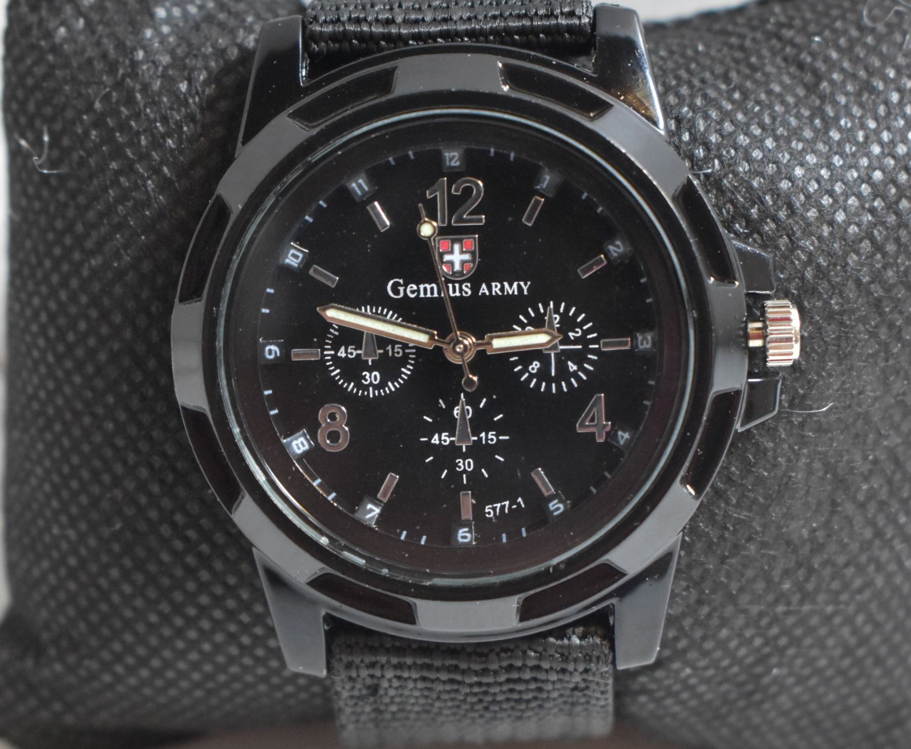 Genius Army NEW GENIUS ARMY WATCH BLACK ON BLACK