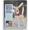 RUSTIC DEER KIT 20" TALL - NO TOOLS NEEDED