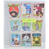 Image 1 : 9 X 1970'S CARDS MORE ESPOSITO CLARKE CHEEVERS