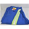 Image 1 : SIZE 52R ONE PIECE BLUE REFLECTIVE COVERALLS.