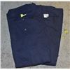 Image 1 : 2 PAIR BLUE SIZE 66 TA COVERALLS.