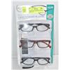 Image 1 : FOSTER GRANT READING GLASSES 3 PACK +1.75