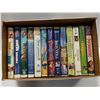 BOX OF DISNEY VHS COLLECTIBLE MOVIES