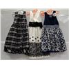 LOT OF 3 GIRLS DRESSES SIZE 8