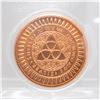Image 5 : PAIR OF 5 OUNCE COPPER ROUNDS 0.999% PURE COPPER