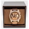 Image 1 : MICHAEL KORS ROSE GOLD WATCH IN BOX WITH CARD