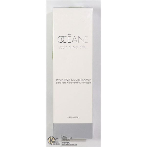 OCEANE-WHITE PEARL FACIAL CLEANSER 3.72OZ