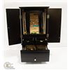 Image 2 : MULTI-SECTION JEWELLERY BOX WITH CONTENTS,