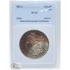 Image 2 : 1881-S PROFESSIONALLY GRADED MS-65 MORGAN DOLLAR