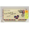 Image 1 : ENGLAND LETTER DESIGN WALLET BY SHAGWEAR CANADA
