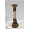 Image 1 : ORNATE CARVED STYLE CANDLE HOLDER