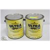 Image 1 : 2 NEW 3.78L CANS BENJAMIN MOORE ULTRA SPEC EXT