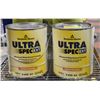 2 NEW 3.48L CANS BENJAMIN MOORE ULTRA SPEC EXT