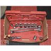 Image 1 : POLICE SEIZURE - HEAVY DUTY 1" SOCKET SET W/ BRAKE