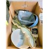 Image 1 : LOT OF ASSORTED SERVING DISHES/DECOR PIECES