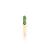 Image 3 : 14KT Yellow Gold 0.85ctw Emerald Ring