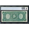 Image 2 : 1869 $5 Rainbow Legal Tender Note PCGS 65PPQ