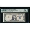 Image 1 : 1957 $1 STAR Silver Certificate PMG 66EPQ