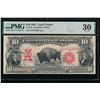 Image 1 : 1901 $10 Bison Legal Tender Note PMG 30