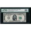 Image 1 : 1928 $5 Dallas FRN PMG 66EPQ
