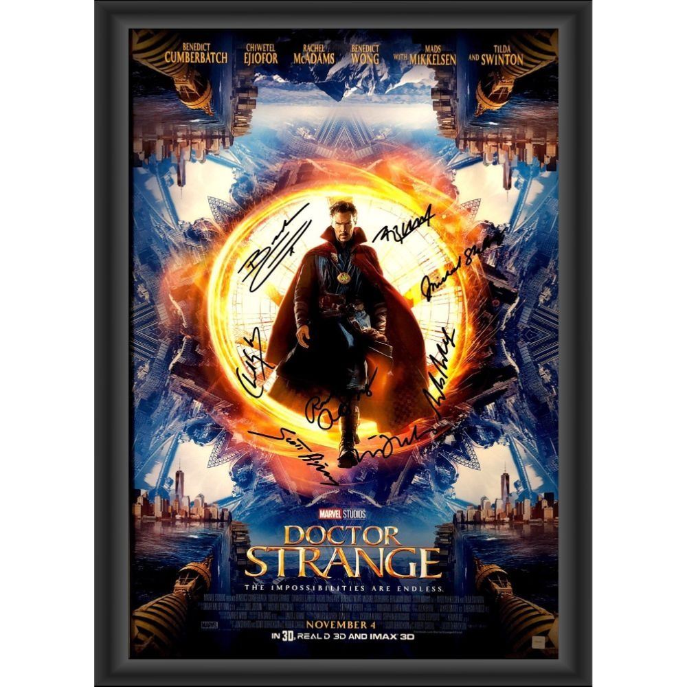Doctor Strange Movie Poster – 11x17 Inches, Borderless, Benedict Cumberbatch, USA Print