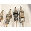 Image 2 : Lot of (6) BT30 Misc Collet Chucks