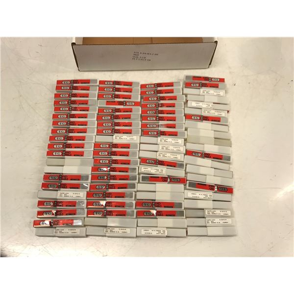 Lot of YG 5/32 x 3/8 4FL M42 Double End-Mill