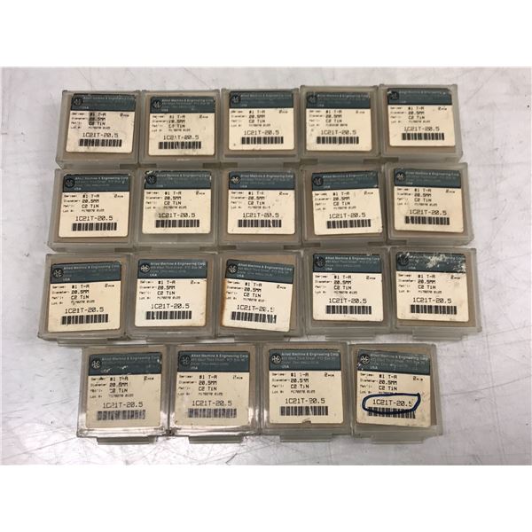 Lot of (38) AME #1C21T-20.5 Spade Drill Insert