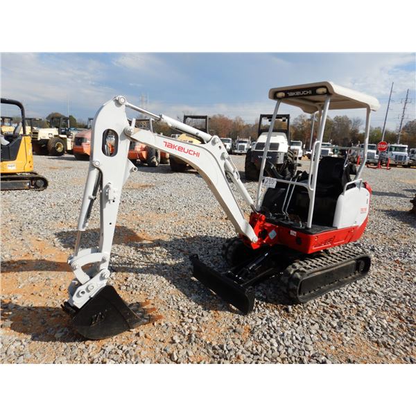 2015 TAKEUCHI TB216 Excavator - Mini