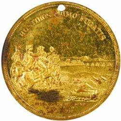 1935 Wash Before Boston Medal.Gilt Bronze MS-61