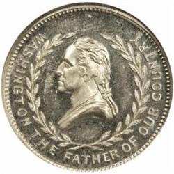 Washington The 100th Year Medal Second Obverse