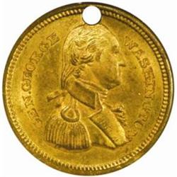 Wash.The Lord's Prayer Medal.Gilt Bronze MS64 NGC